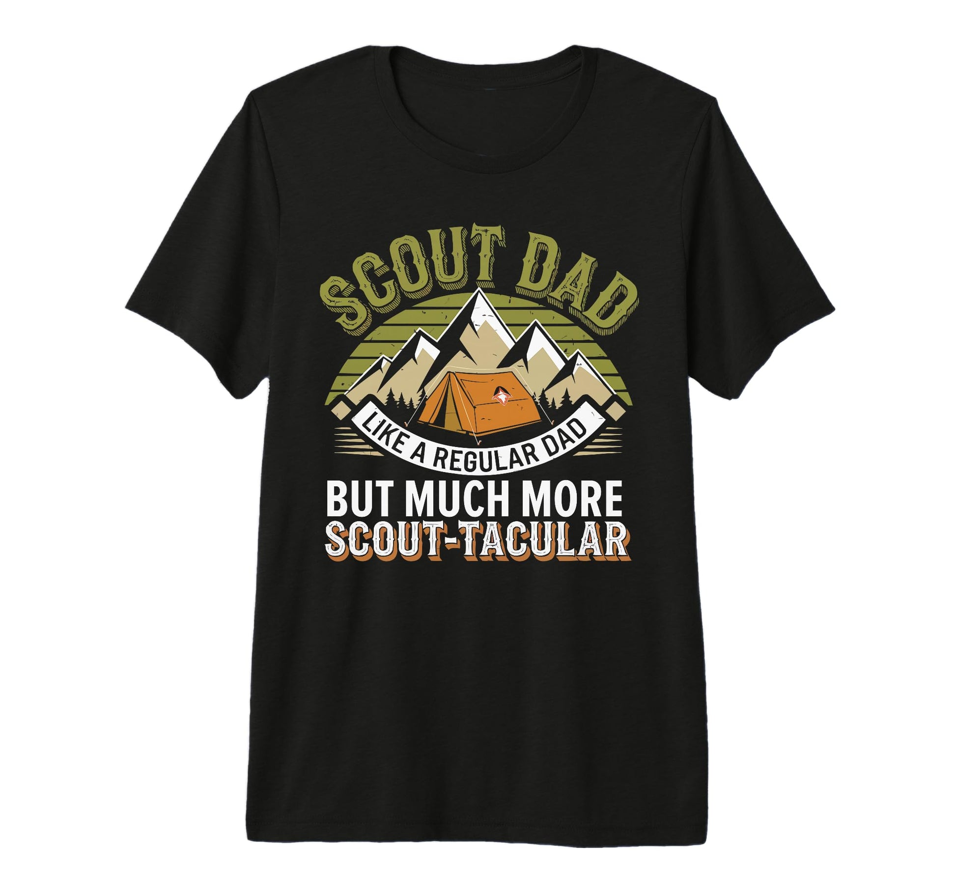 Mens Scout Leader Dad Scouting T-Shirt - Fun Novelty Design Men Women - T-Shirt, Sweatshirt, Hoodie