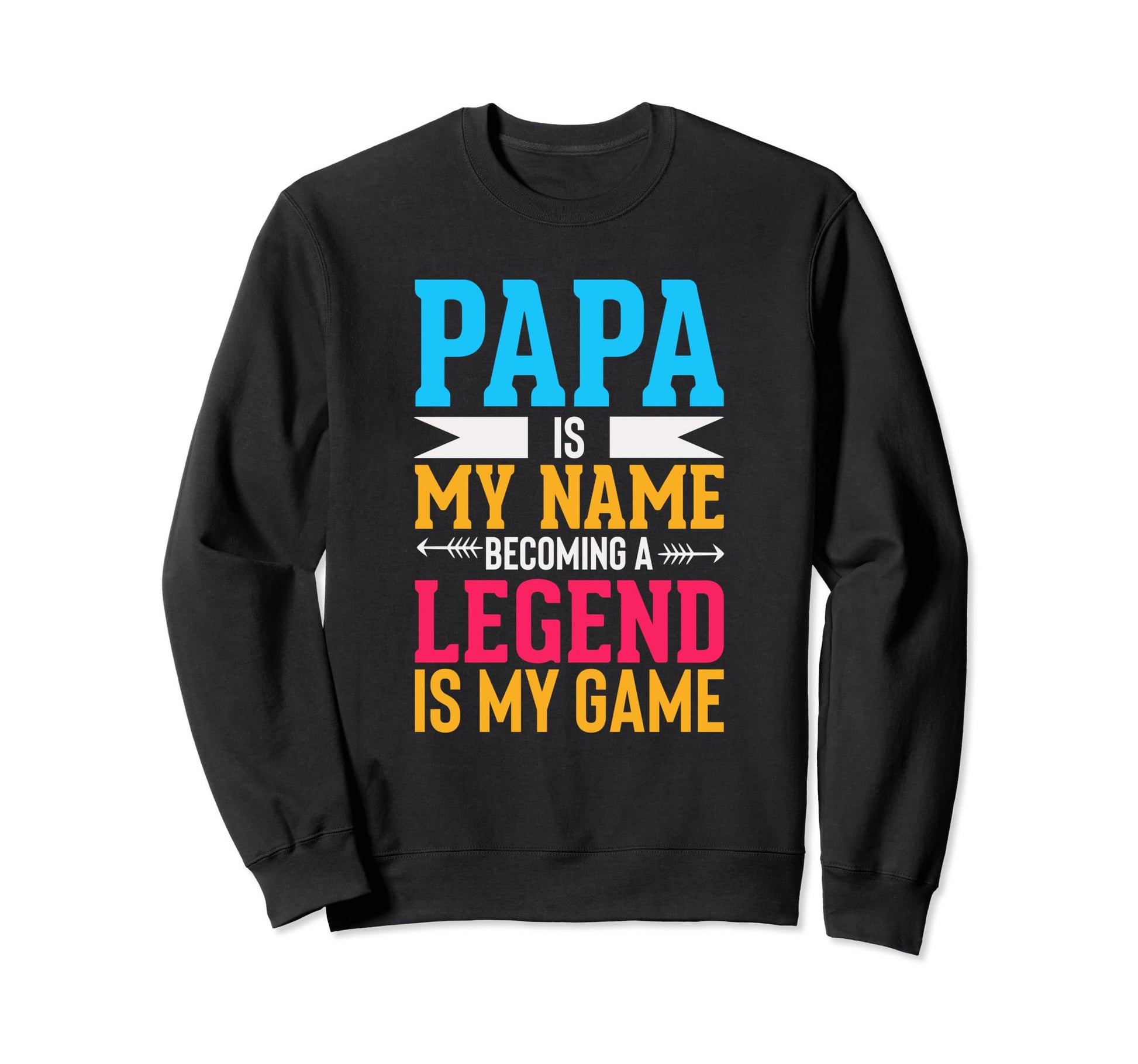 Best Dad Funny Father Daddy Husband Sweatshirt - Trendy Graphic for Adults - T-Shirt, Sweatshirt, Hoodie