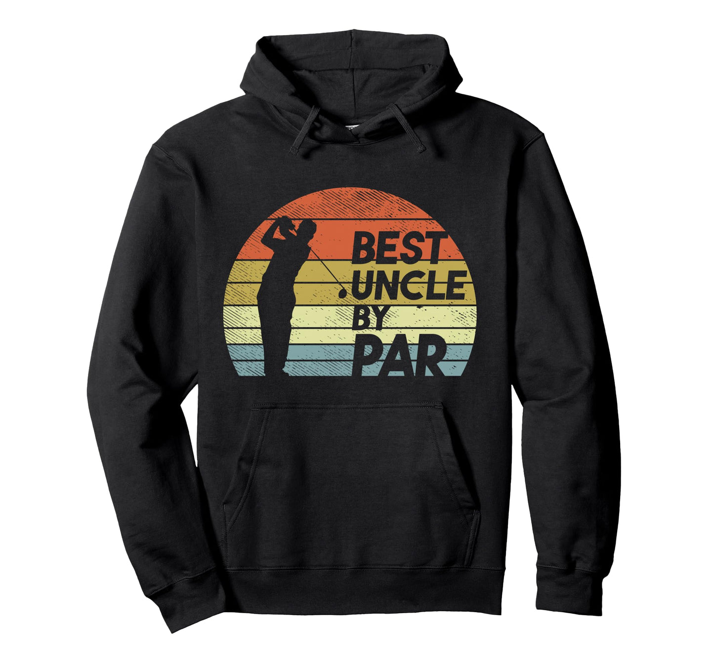 Best Uncle Par Golf Fathers Day Hoodie - Aesthetic Graphic Men Women - T-Shirt, Sweatshirt, Hoodie