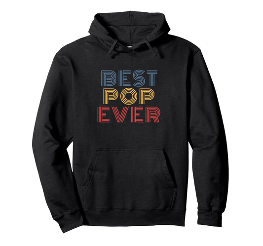 Best Pop Ever 70S Hoodie - Minimalist Print Unisex - T-Shirt, Sweatshirt, Hoodie