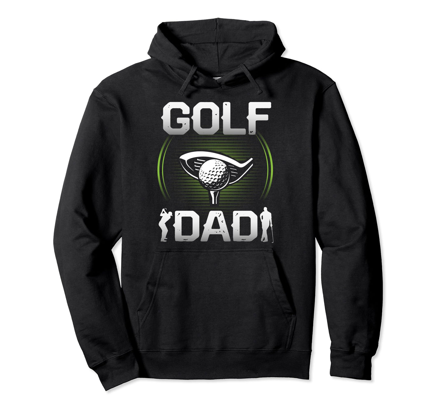 Golf Dad Golfing Golfer Father Ball Sweatshirt - Unique Graphic Men Women - T-Shirt, Sweatshirt, Hoodie