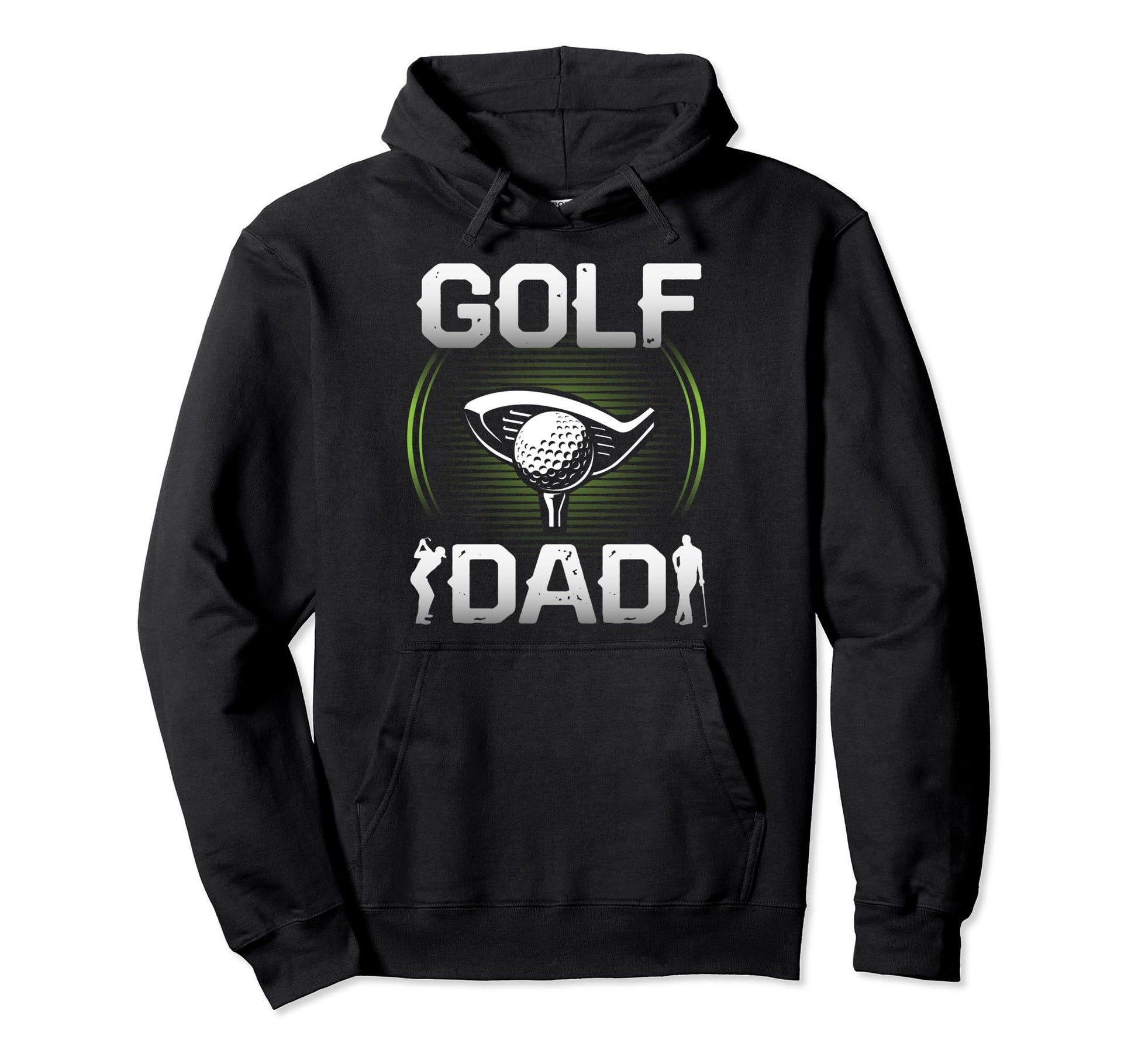 Golf Dad Golfing Golfer Father Ball Sweatshirt - Unique Graphic Men Women - T-Shirt, Sweatshirt, Hoodie