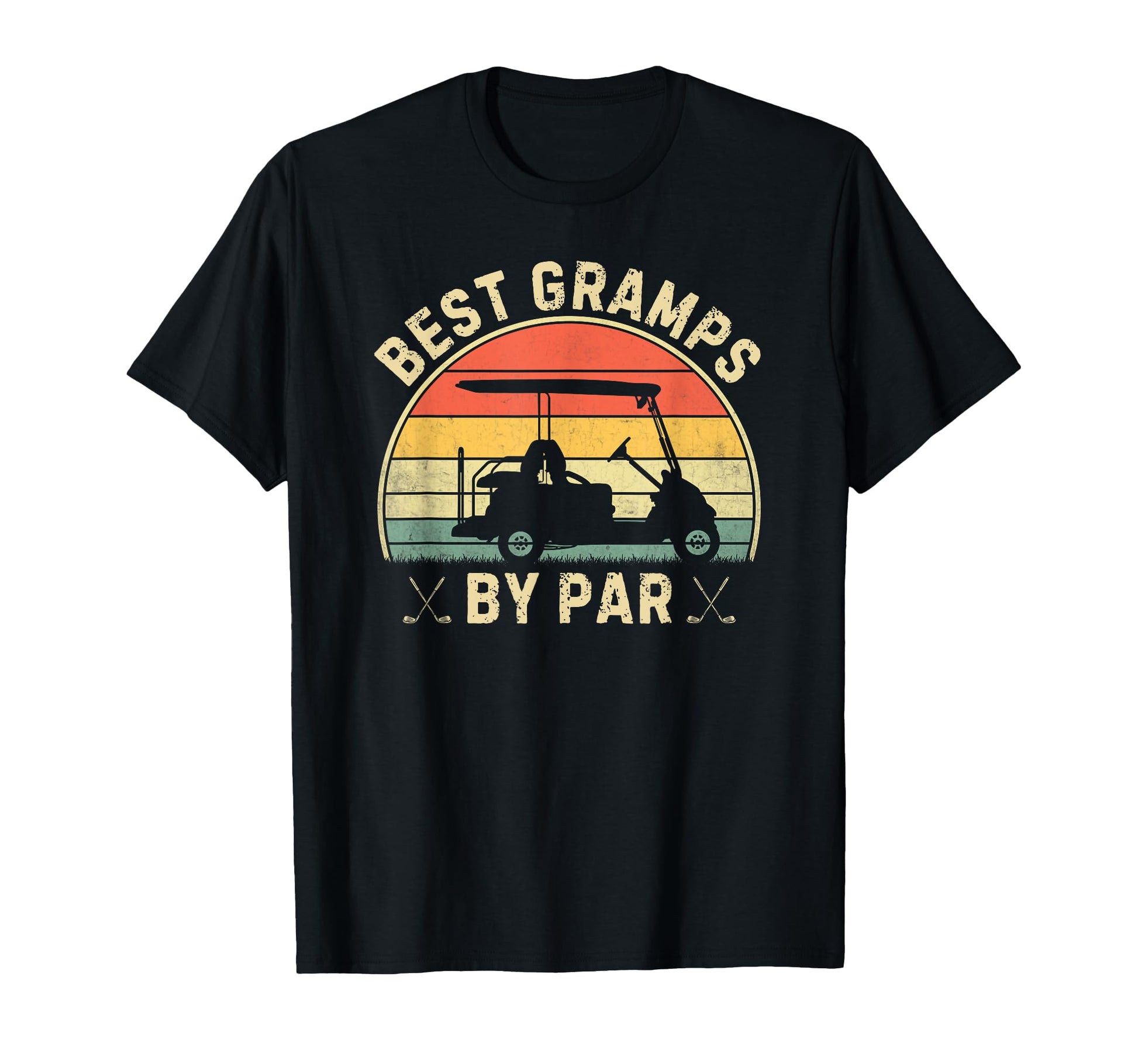 Mens Best Gramps Par Funny Golf T-Shirt - Aesthetic Graphic Men Women - T-Shirt, Sweatshirt, Hoodie