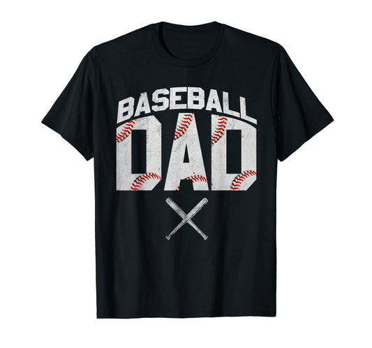 Baseball Dad Base Ball Lover Player T-Shirt - Streetwear Style Unisex - T-Shirt, Sweatshirt, Hoodie