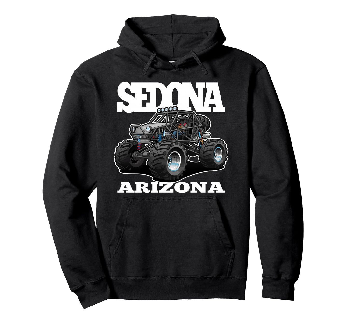 Sedona Az Side Side Quad 4X4 Atv Hoodie - Streetwear Style Men Women - T-Shirt, Sweatshirt, Hoodie