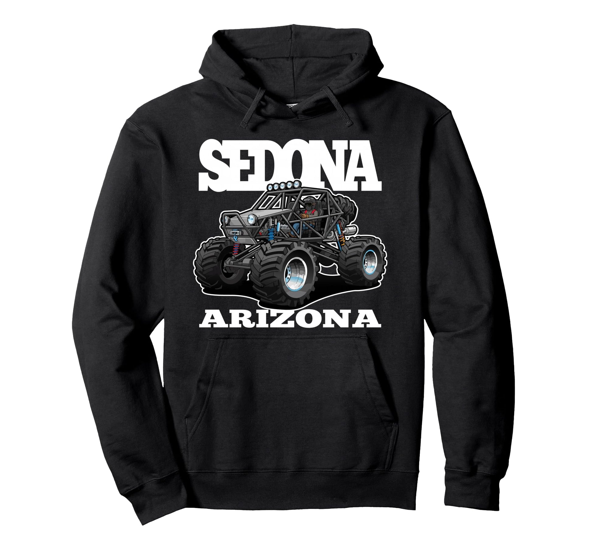 Sedona Az Side Side Quad 4X4 Atv Hoodie - Streetwear Style Men Women - T-Shirt, Sweatshirt, Hoodie