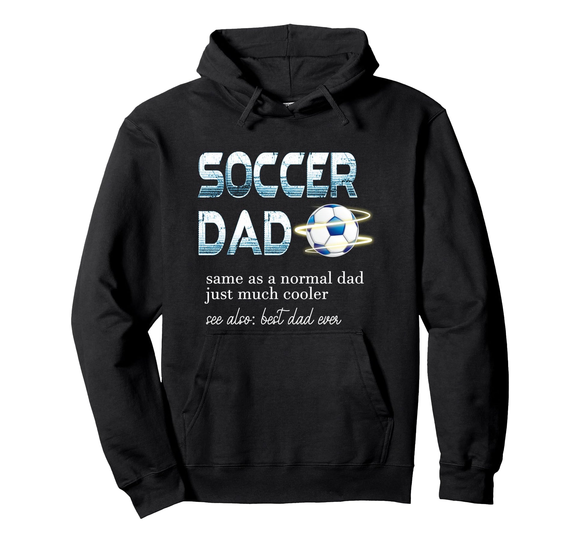 Funny Soccer Dad Definition Mens Soccer Hoodie - Aesthetic Graphic Unisex - T-Shirt, Sweatshirt, Hoodie