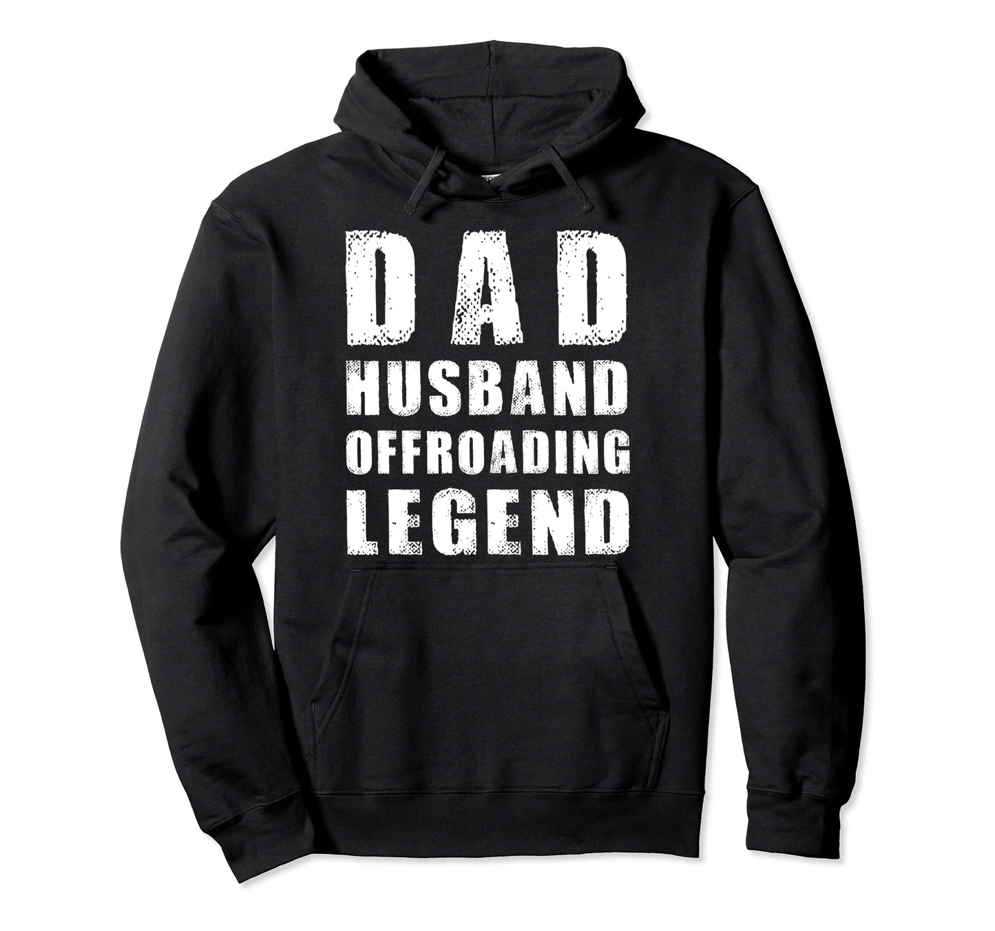 Dad Husband Offroading Legend Quad Hoodie - Casual Everyday Wear Men Women - T-Shirt, Sweatshirt, Hoodie