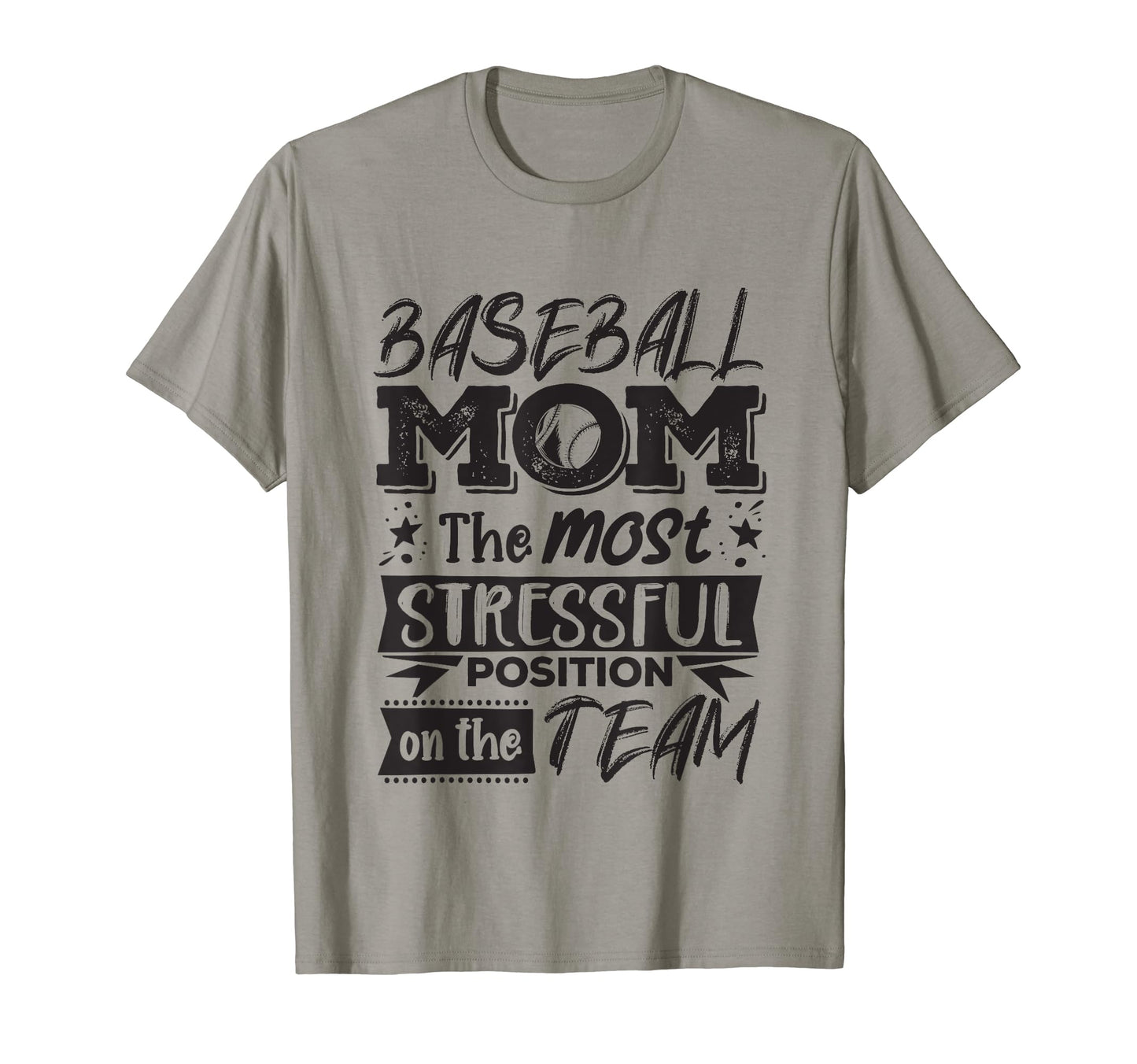 Baseball Mom Baseball Lover T-Shirt - Casual Everyday Wear Unisex - T-Shirt, Sweatshirt, Hoodie