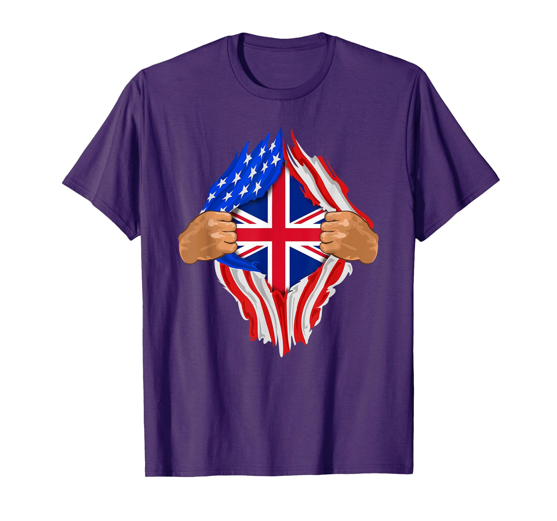 British Blood Inside Me United Kingdom T-Shirt - Minimalist Print Unisex - T-Shirt, Sweatshirt, Hoodie
