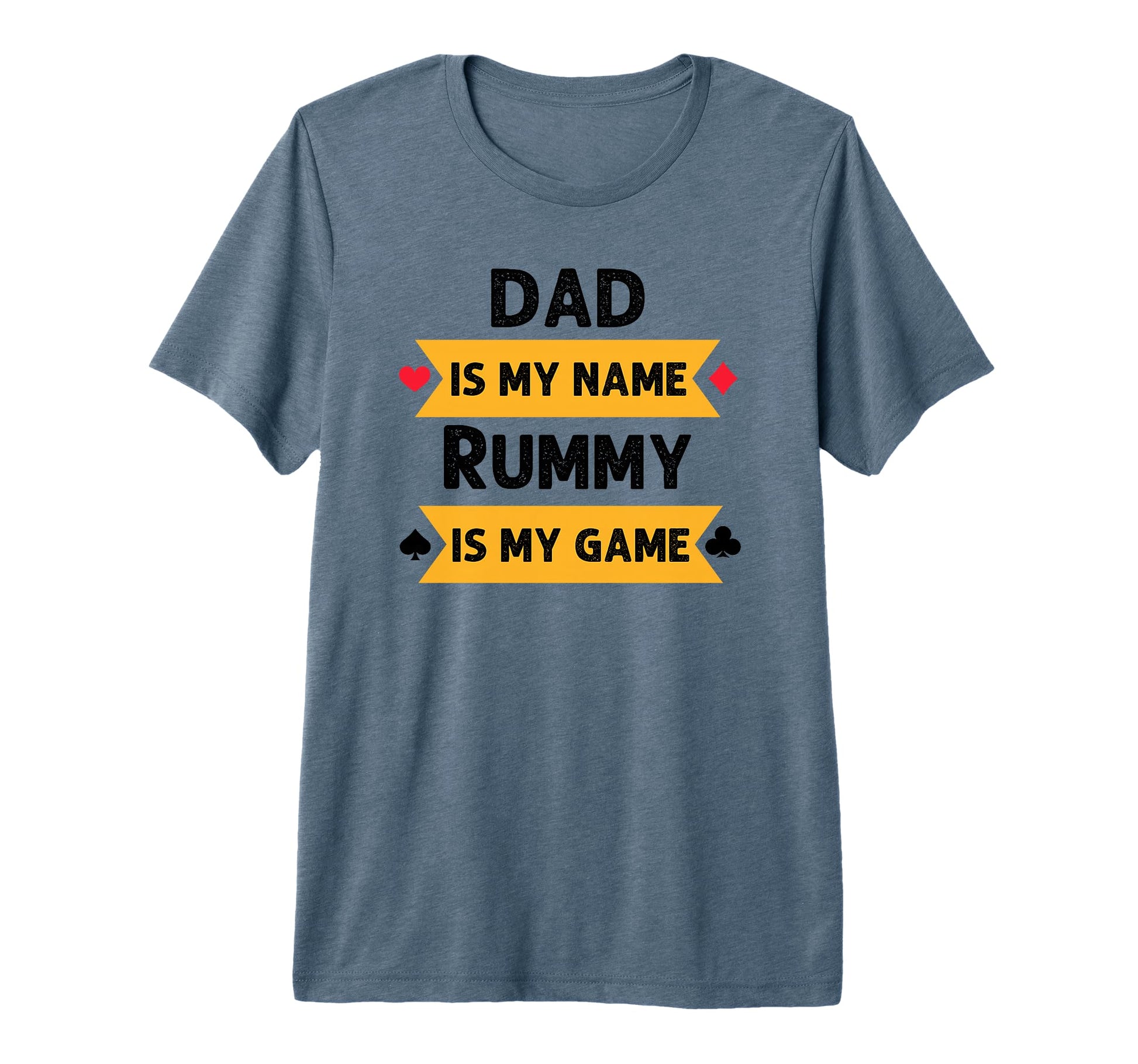 Funny Dad Is My Name Rummy Is My Game T-Shirt - Aesthetic Graphic Unisex - T-Shirt, Sweatshirt, Hoodie