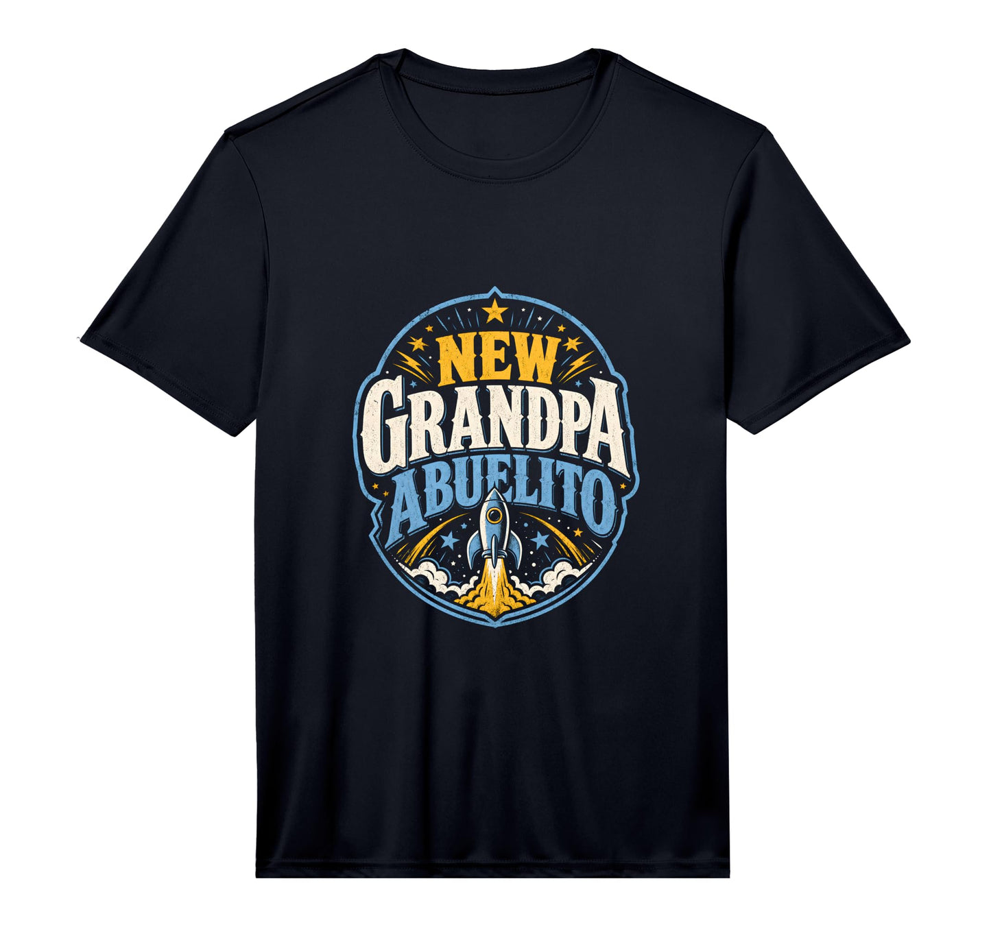 Mens New Grandpa Abuelito Promoted T-Shirt - Fun Novelty Design Men Women - T-Shirt, Sweatshirt, Hoodie