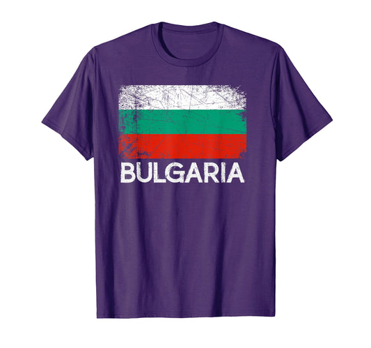 Bulgarian Flag Made Bulgaria Gift T-Shirt - Minimalist Print Unisex - T-Shirt, Sweatshirt, Hoodie