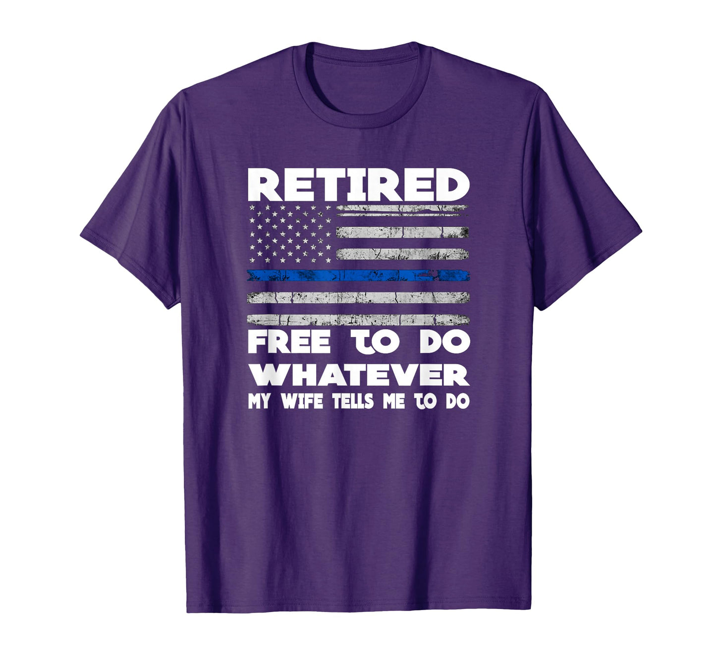 Mens Retired Free To Do Whatever Thin T-Shirt - Novelty Apparel Unisex - T-Shirt, Sweatshirt, Hoodie