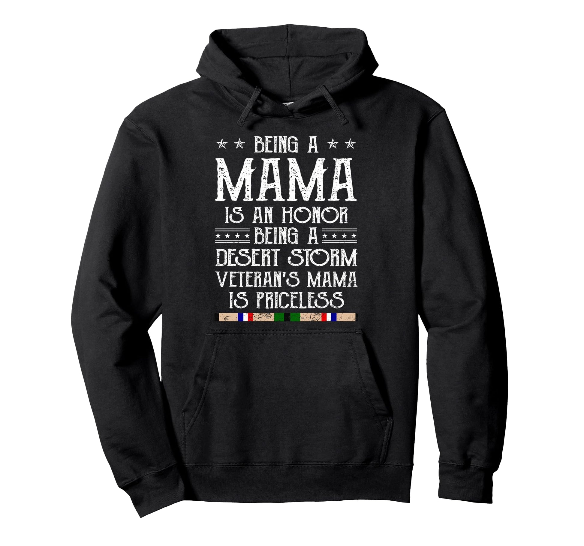 Proud Desert Storm Veteran Mama Gulf War Hoodie - Graphic Print for Adults - T-Shirt, Sweatshirt, Hoodie