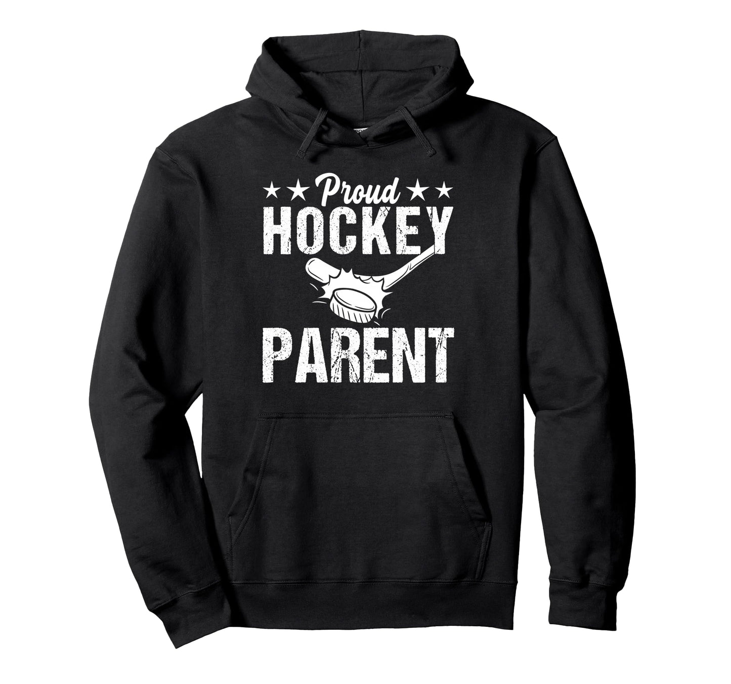 Proud Hockey Parent Game Day Sports Family Hoodie - Novelty Apparel Unisex - T-Shirt, Sweatshirt, Hoodie