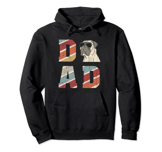 Boerboel Dad Dog Dad Hoodie - Novelty Apparel Unisex - T-Shirt, Sweatshirt, Hoodie