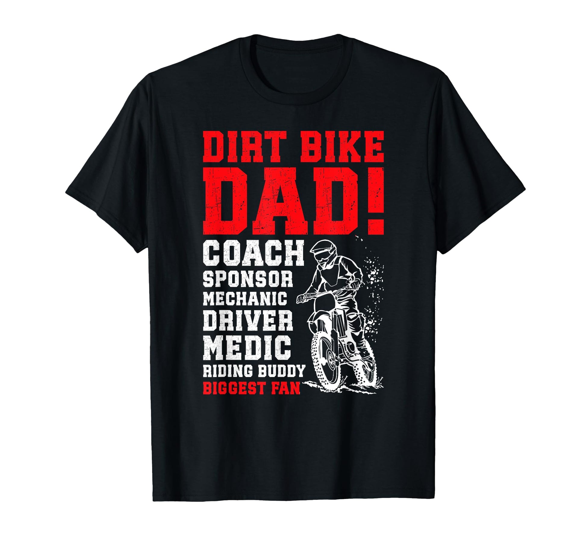 Dirt Bike Dad Definition Dirt Biker Dad T-Shirt - Trendy Graphic Men Women - T-Shirt, Sweatshirt, Hoodie