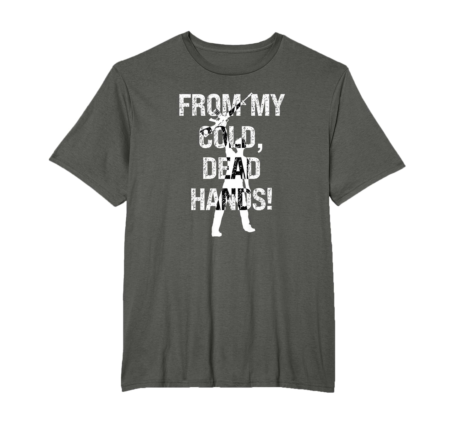 From My Cold Dead Hands Gun Rights T-Shirt - Trendy Graphic Men Women - T-Shirt, Sweatshirt, Hoodie