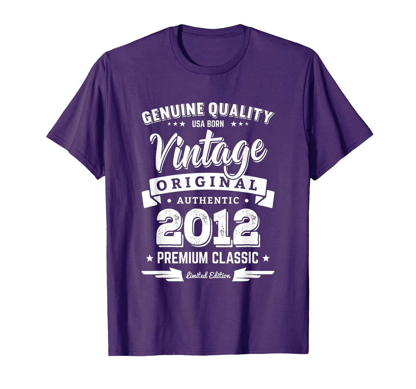 Born 2012 Birthday Made 2012 Shirts T-Shirt - Novelty Apparel Men Women - T-Shirt, Sweatshirt, Hoodie