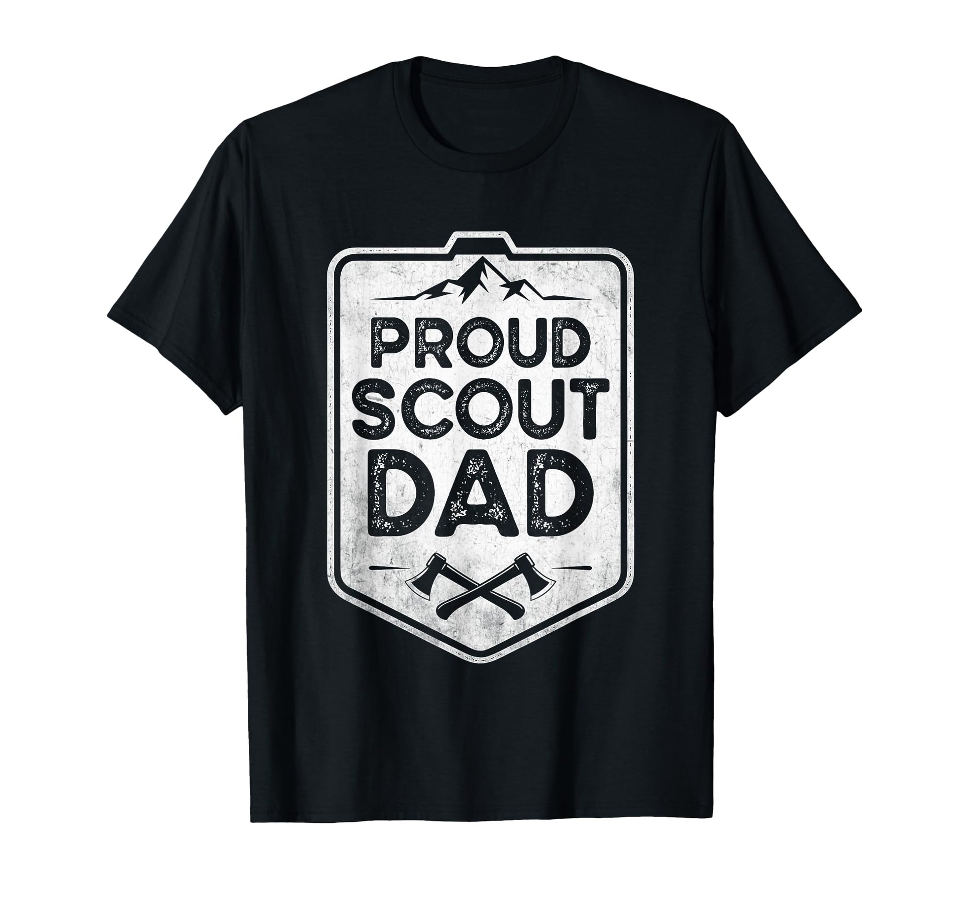 Proud Scout Dad Camping Scouting T-Shirt - Casual Everyday Wear for Adults - T-Shirt, Sweatshirt, Hoodie