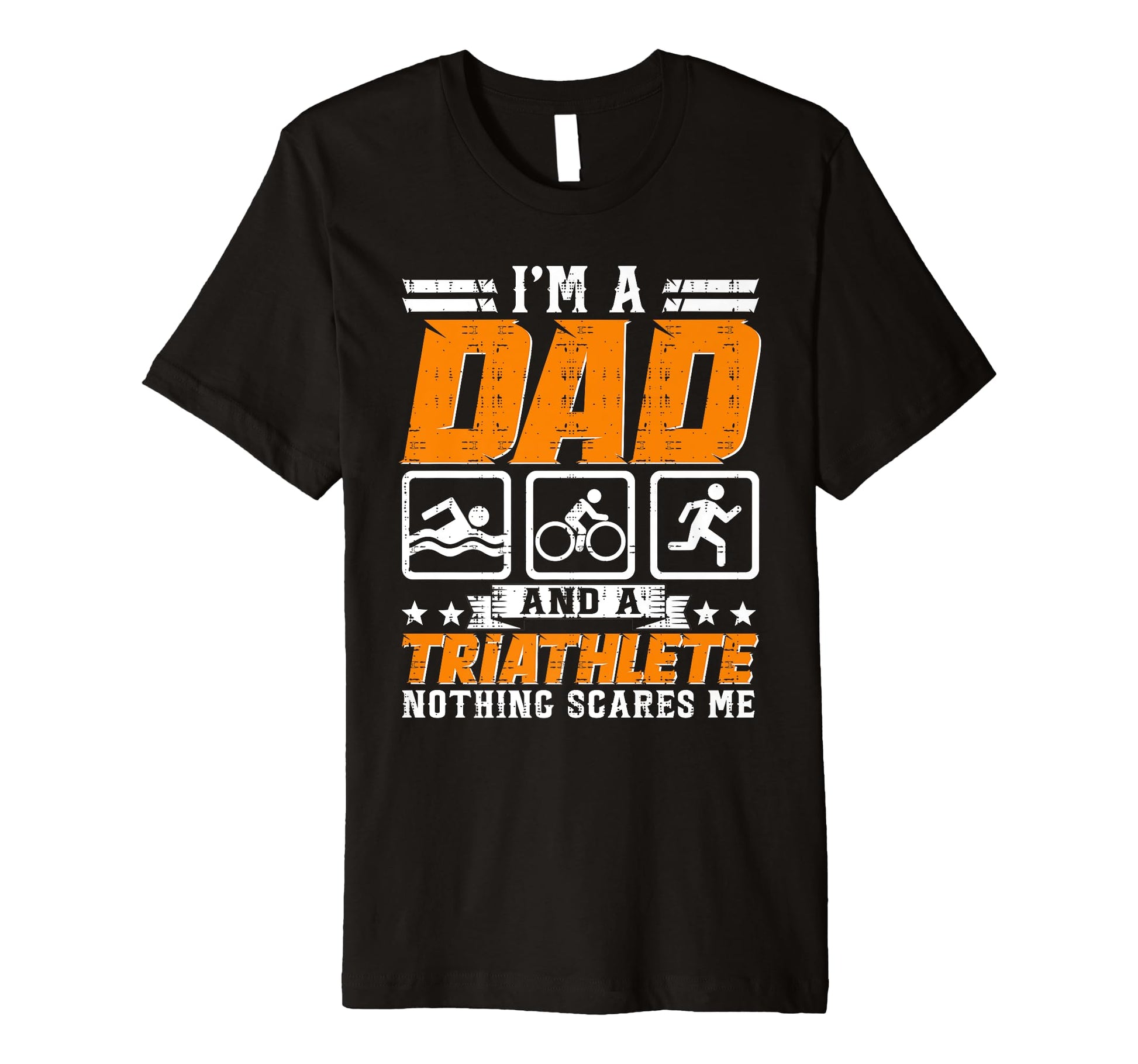Swim Run Bike Triathlete Triathlon T-Shirt - Minimalist Print for Adults - T-Shirt, Sweatshirt, Hoodie