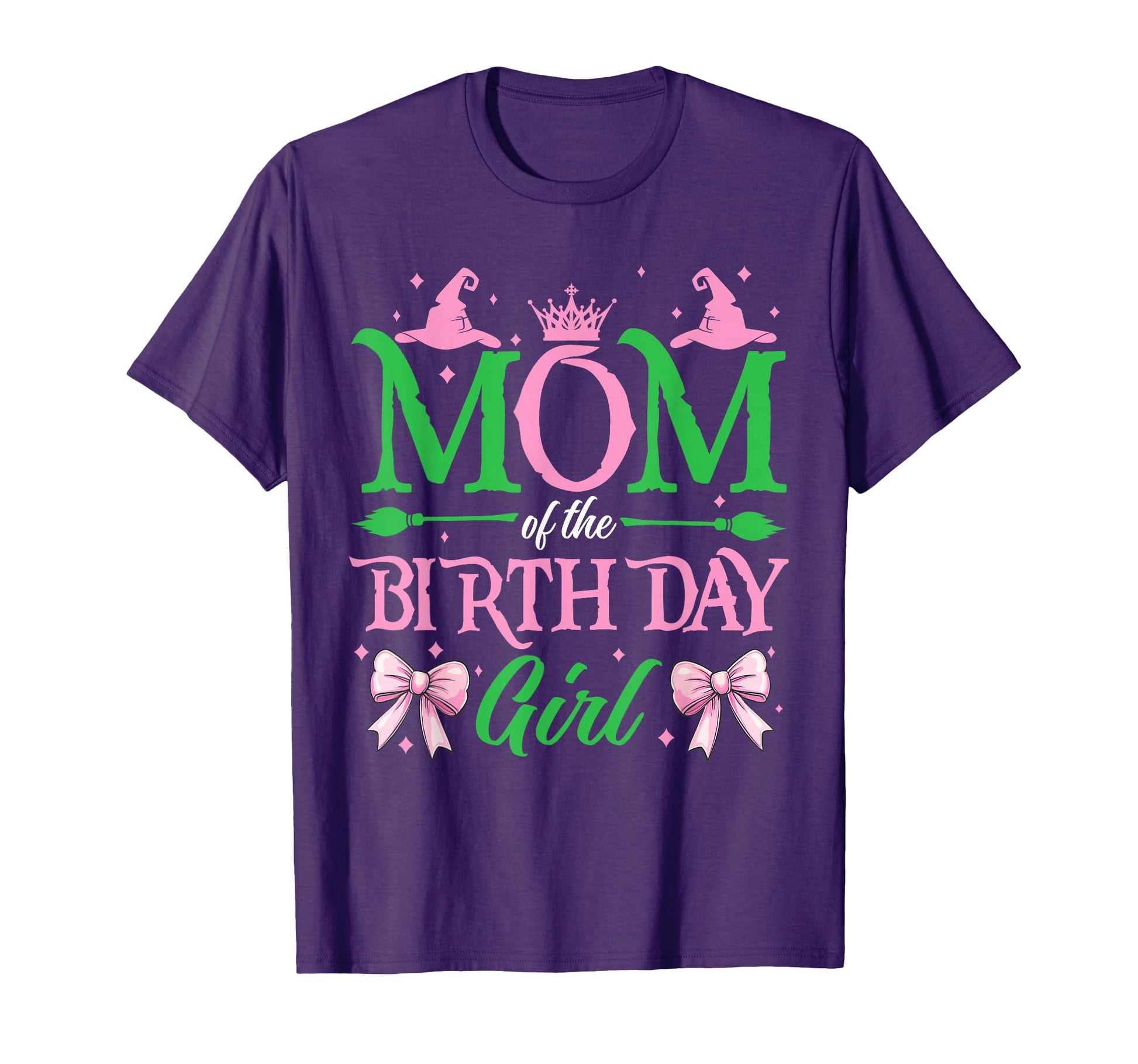 Mom Birthday Witch Family Party T-Shirt - Unique Graphic Unisex - T-Shirt, Sweatshirt, Hoodie