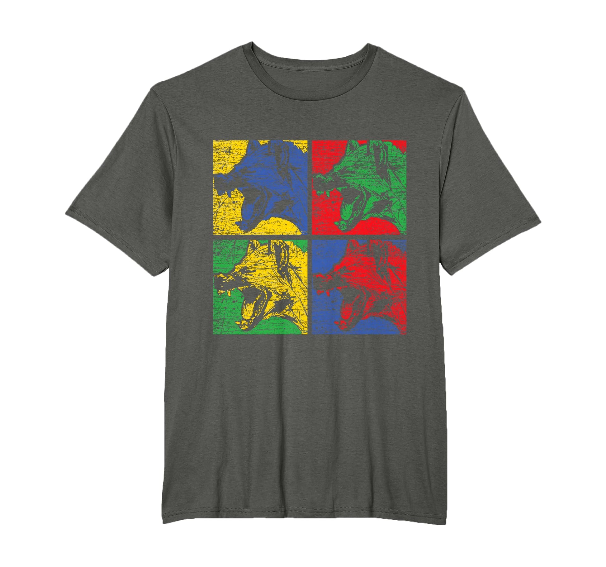 Pop Art Hyena Omnivore Scavenger T-Shirt - Fun Novelty Design Men Women - T-Shirt, Sweatshirt, Hoodie