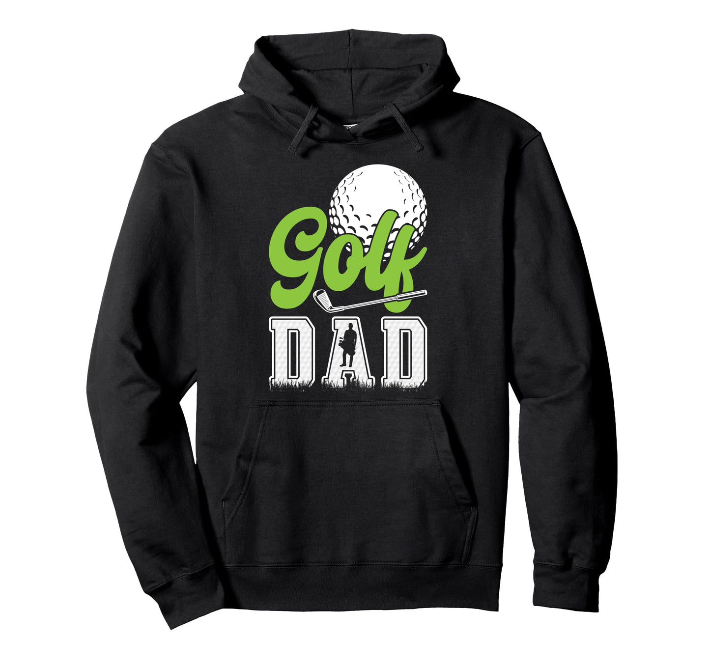 Golf Dad Golf Player Father Golfer Dad Hoodie - Novelty Apparel for Adults - T-Shirt, Sweatshirt, Hoodie