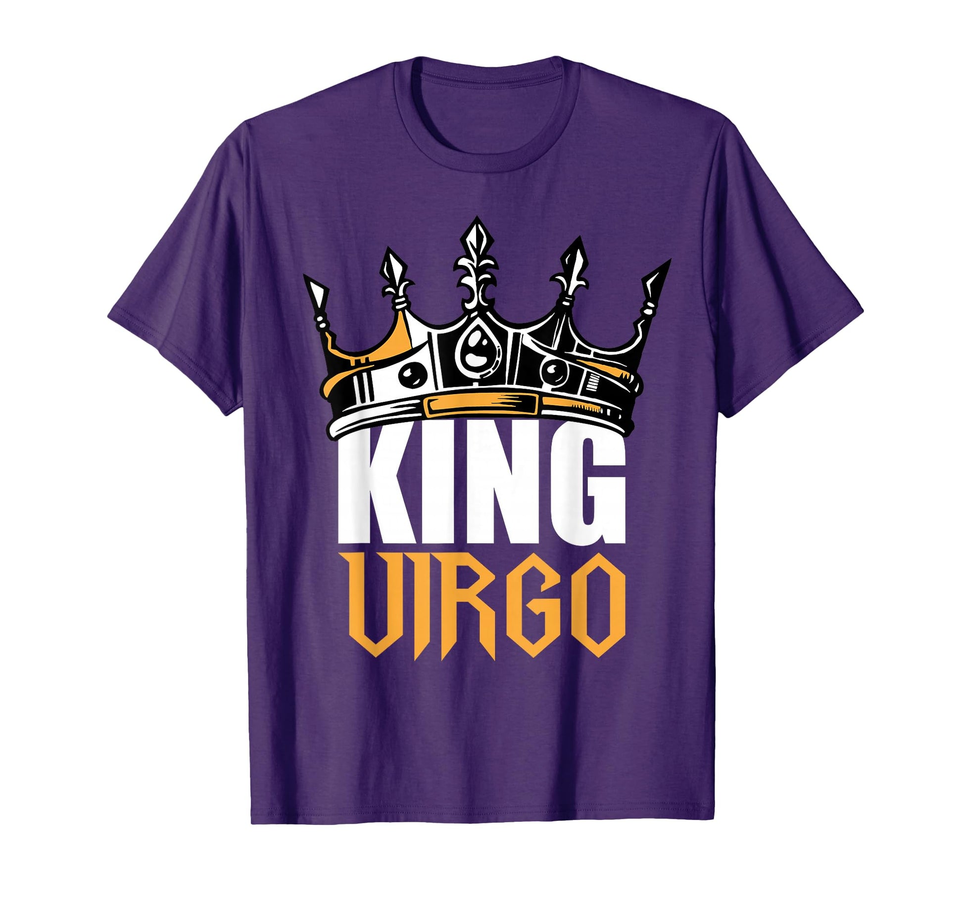 Virgo Birthday Gifts King Virgo T-Shirt - Fun Novelty Design for Adults - T-Shirt, Sweatshirt, Hoodie