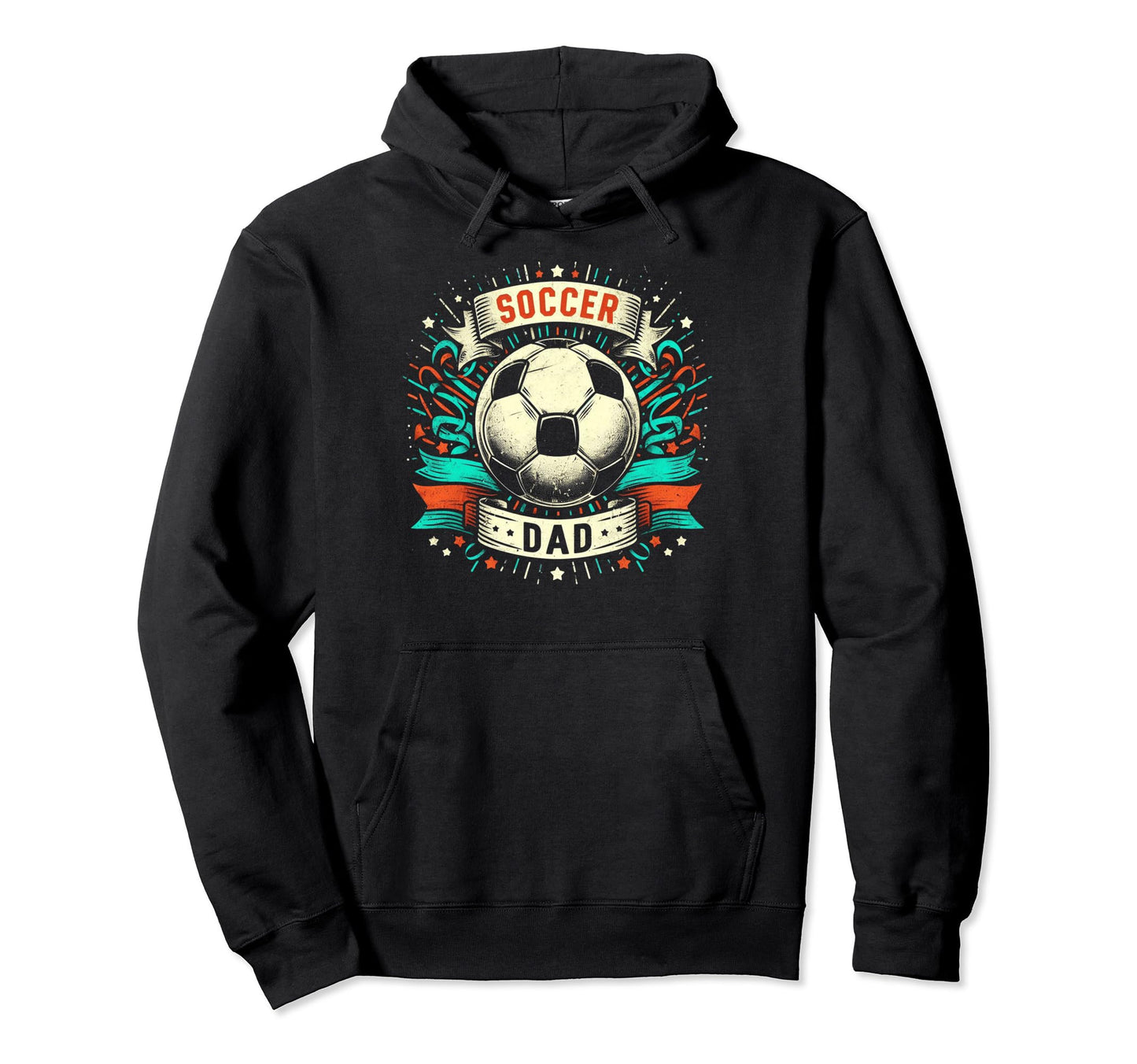 Soccer Dad Family Matching Dad Hoodie - Aesthetic Graphic for Adults - T-Shirt, Sweatshirt, Hoodie