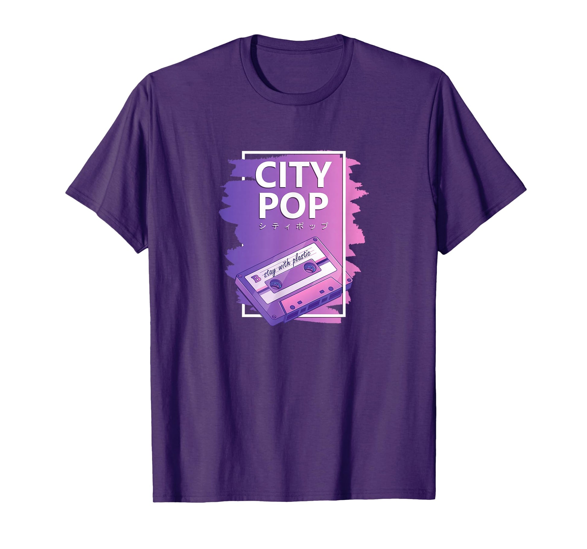 City Pop Vinyl Fans 80 Years Pop Music T-Shirt - Graphic Print Men Women - T-Shirt, Sweatshirt, Hoodie
