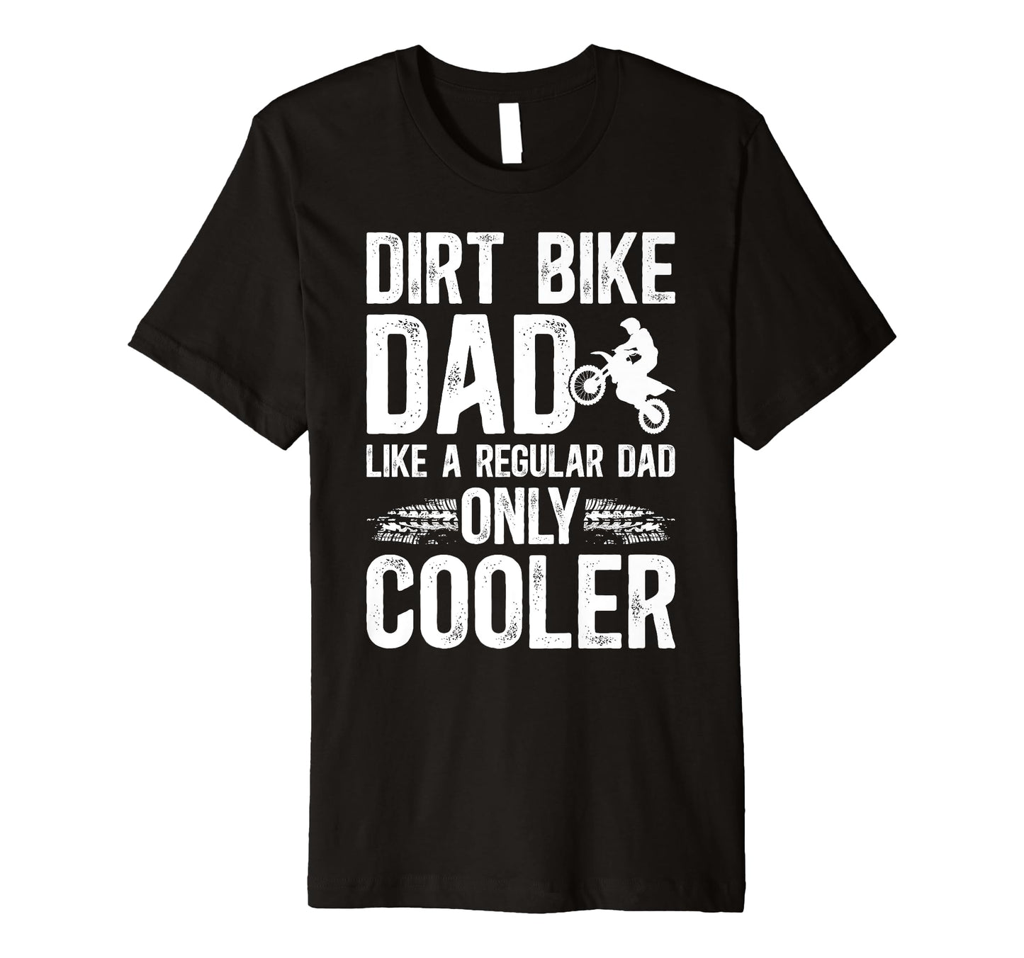 Mens Dirt Bike Dad Dirt Biker Dad T-Shirt - Custom Art Print Men Women - T-Shirt, Sweatshirt, Hoodie