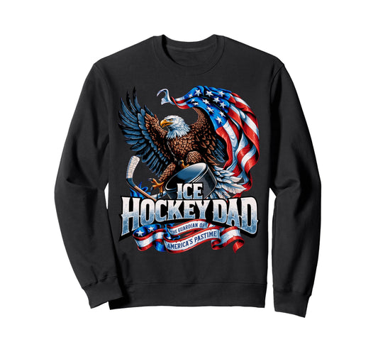 American Flag Patriotic Usa Ice Sweatshirt - Graphic Print for Adults - T-Shirt, Sweatshirt, Hoodie