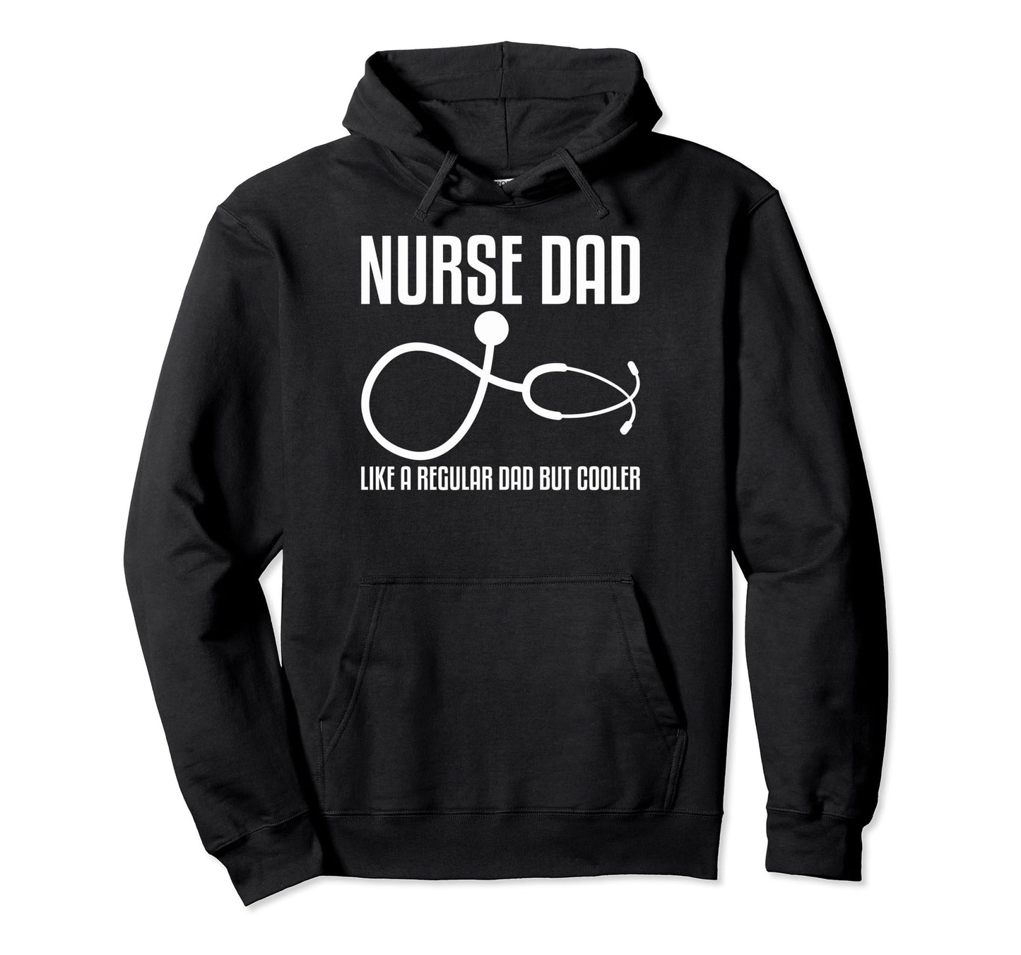 Funny Nurse Dads Nurse Dad Like Hoodie - Minimalist Print for Adults - T-Shirt, Sweatshirt, Hoodie