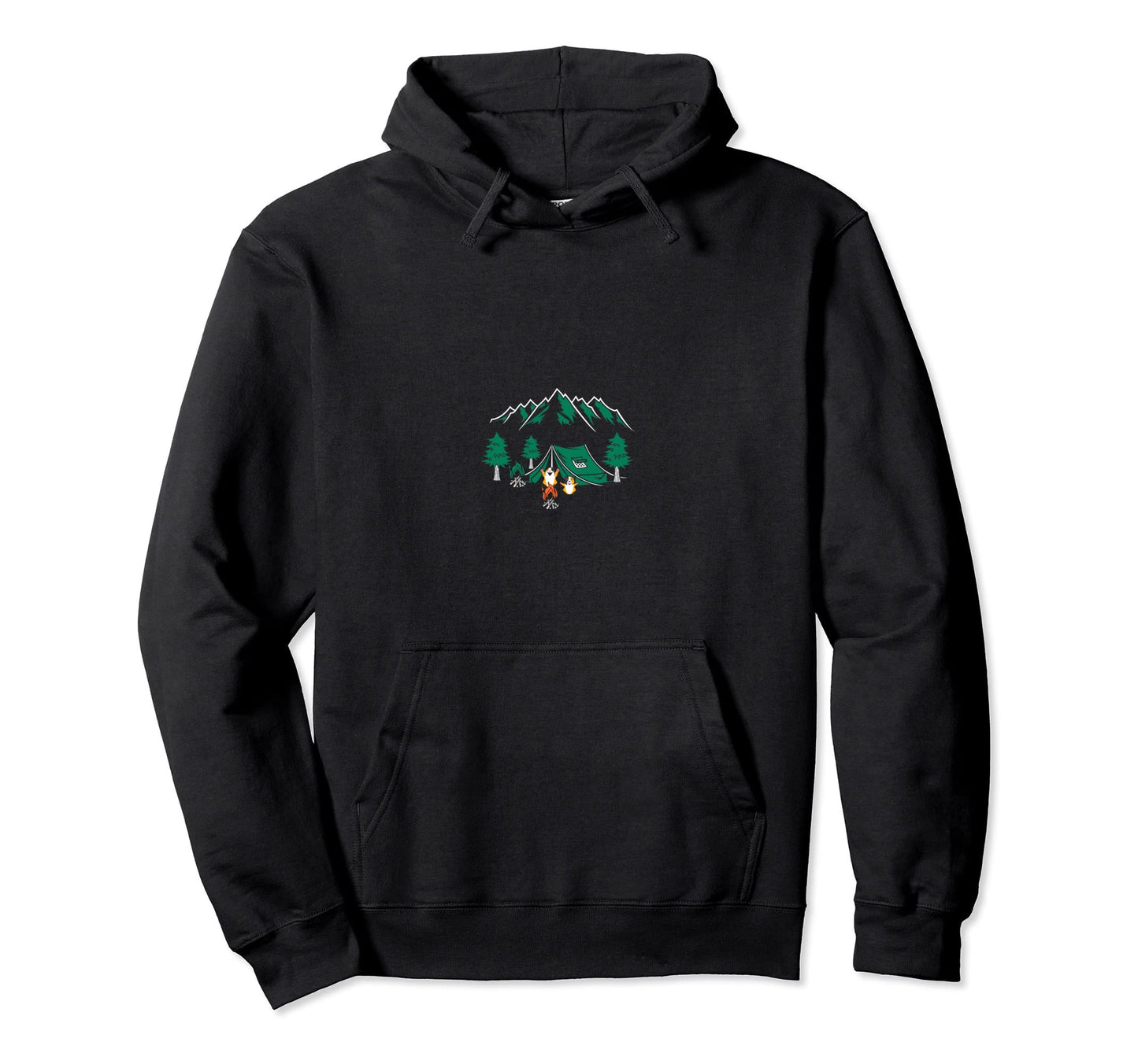 Guinea Pig Going Camping Camper Dad Hoodie - Minimalist Print Unisex - T-Shirt, Sweatshirt, Hoodie