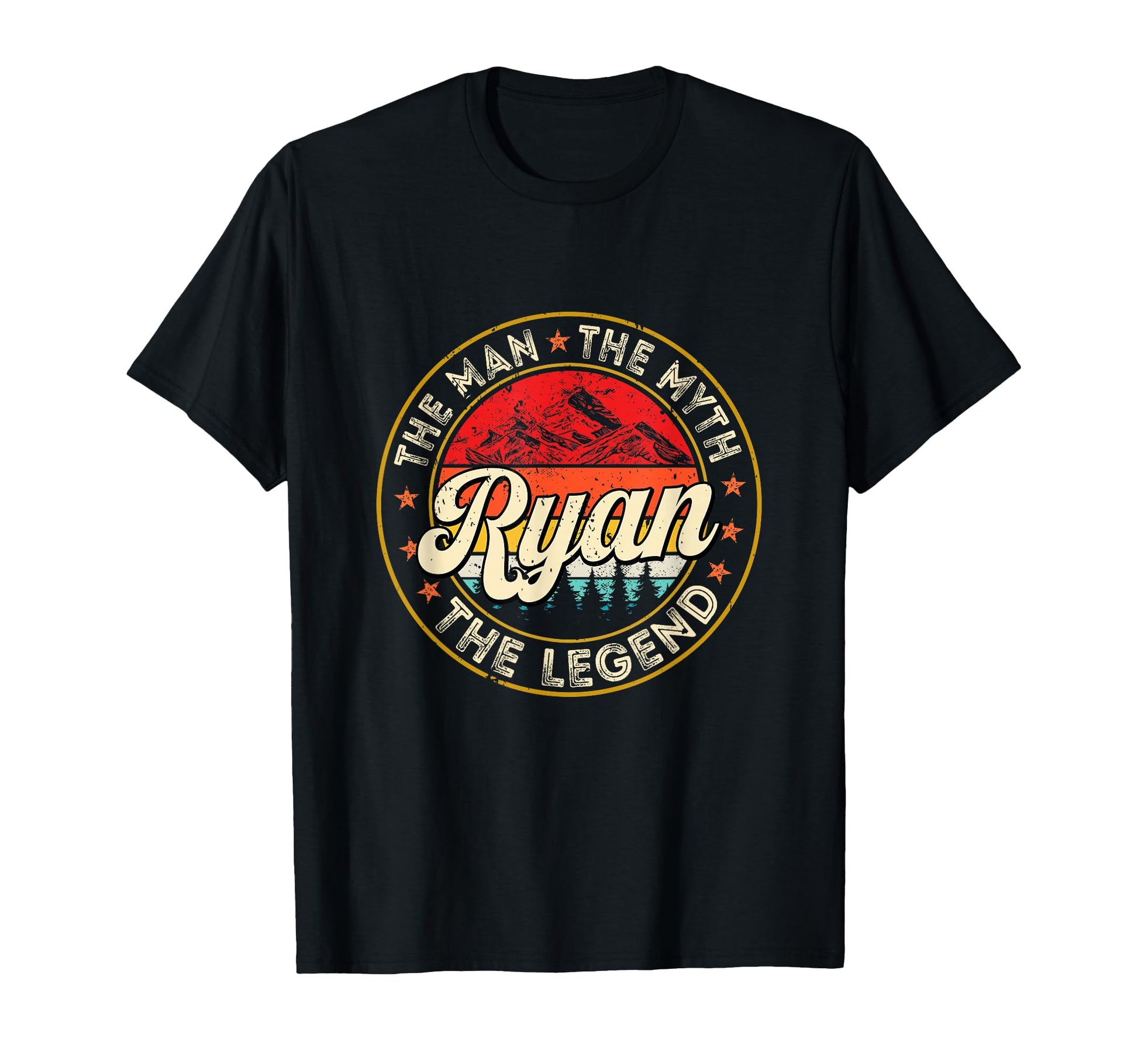 Ryan Myth Legend Personalized Name T-Shirt - Graphic Print Unisex - T-Shirt, Sweatshirt, Hoodie