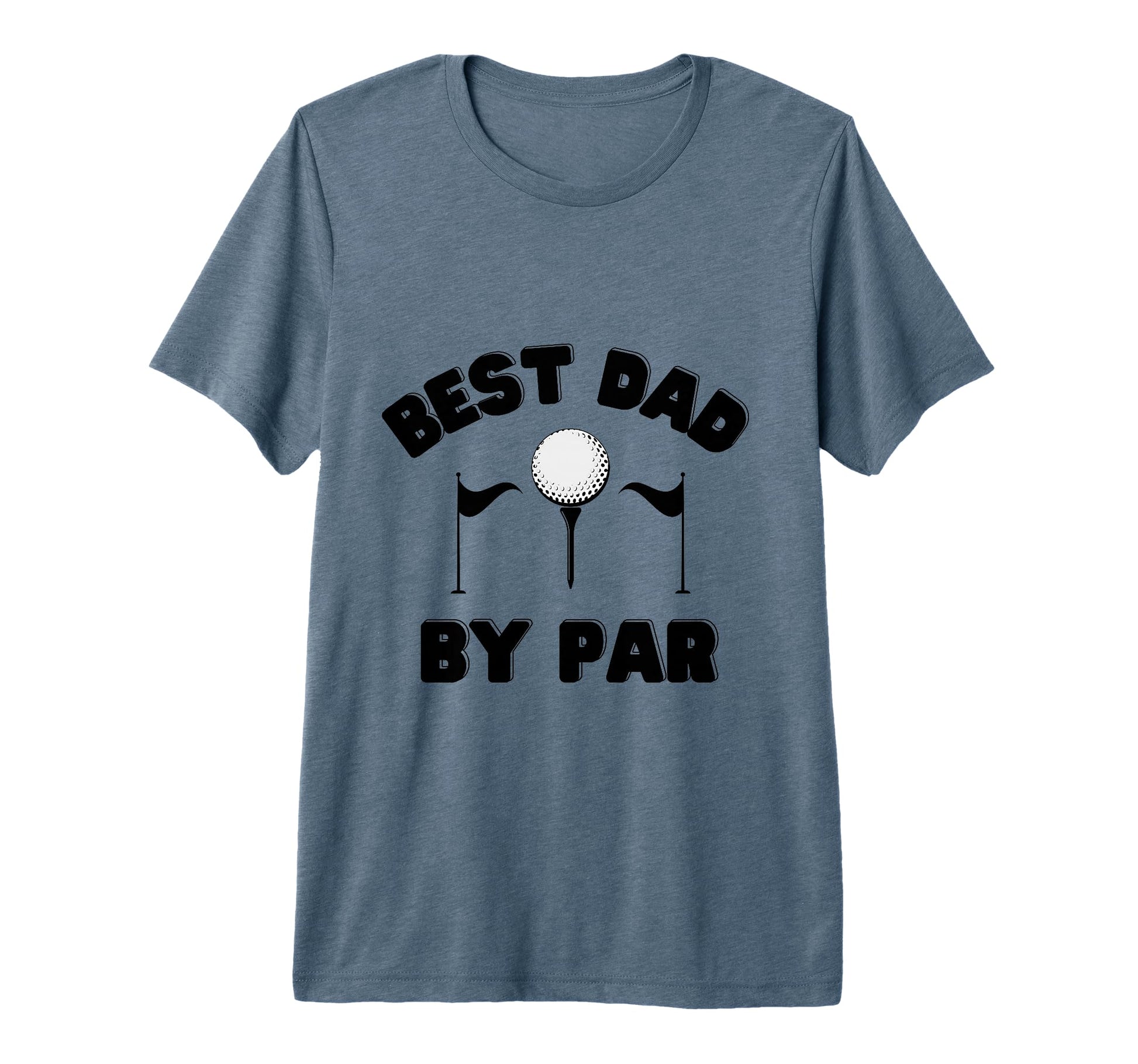 Best Dad Par Golf Dad Usa Designed Tri T-Shirt - Minimalist Print Unisex - T-Shirt, Sweatshirt, Hoodie