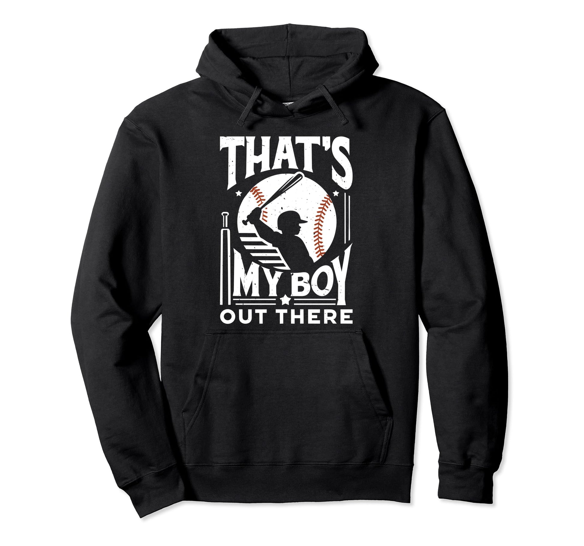 Fathers Day Fathers Day Baseball Dad Hoodie - Minimalist Print for Adults - T-Shirt, Sweatshirt, Hoodie