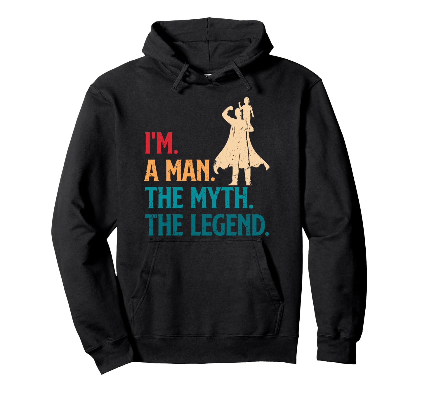 Father To Be Im Myth Legend Soon To Be Dad Hoodie - Custom Art Print Unisex - T-Shirt, Sweatshirt, Hoodie