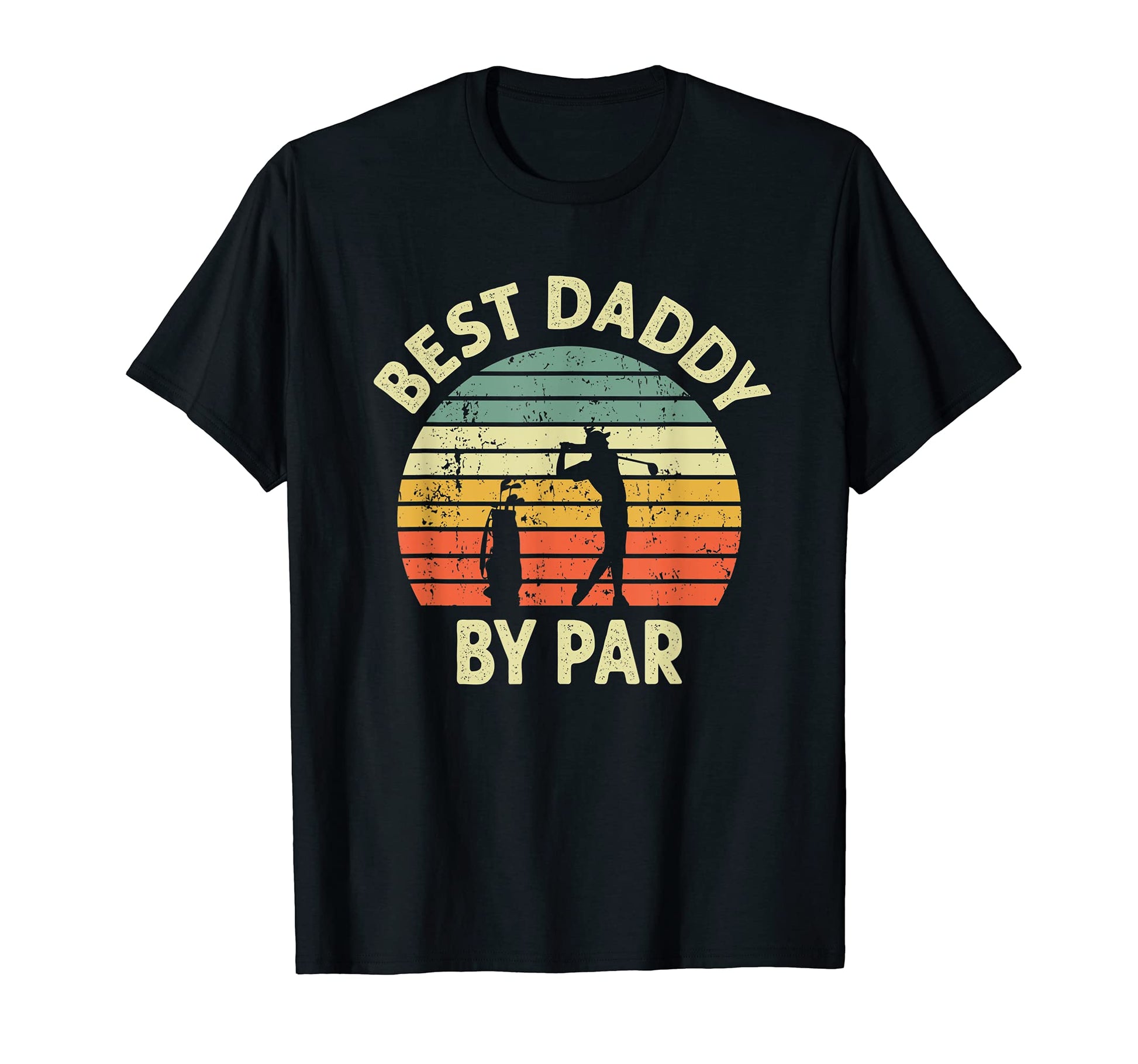 Mens Best Daddy Par Golf Themed Golfer T-Shirt - Minimalist Print Unisex - T-Shirt, Sweatshirt, Hoodie