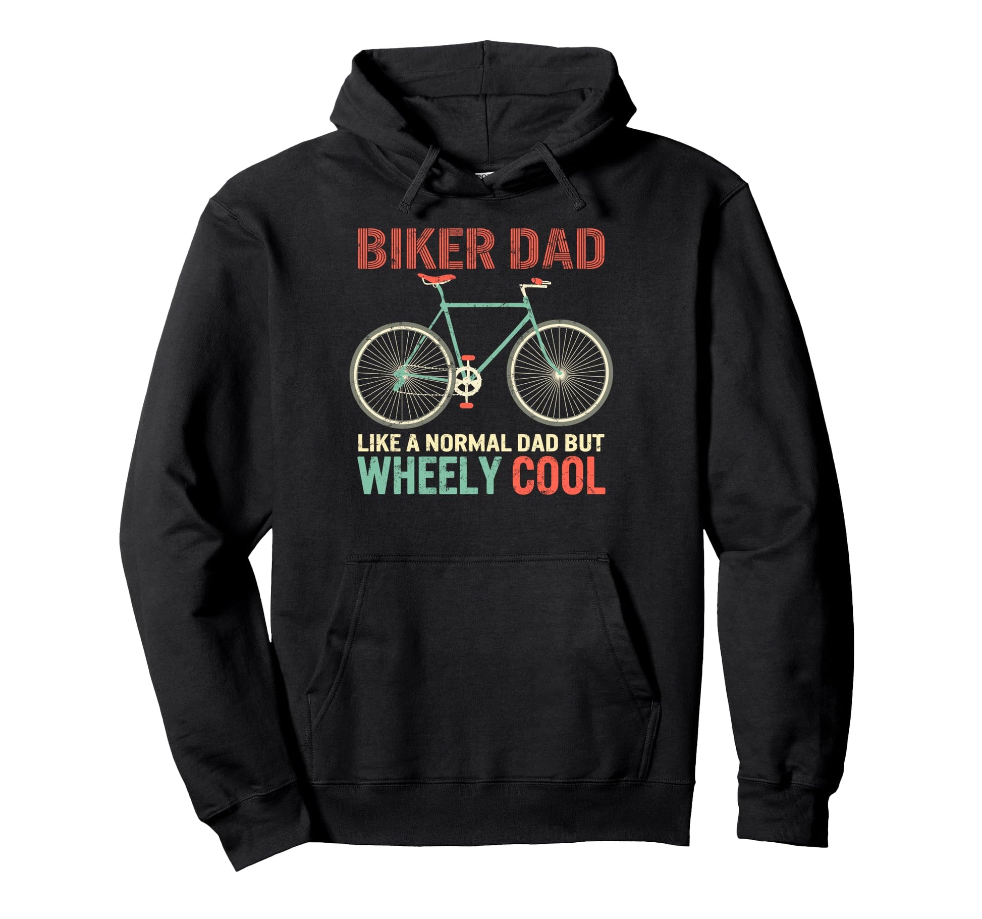 Im Biker Dad Fathers Day Wheely Hoodie - Casual Everyday Wear for Adults - T-Shirt, Sweatshirt, Hoodie