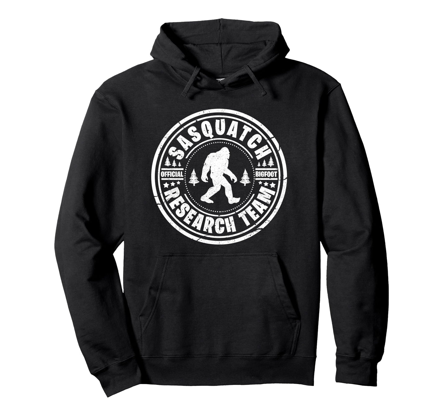 Sasquatch Research Team Funny Bigfoot Hoodie - Graphic Print for Adults - T-Shirt, Sweatshirt, Hoodie