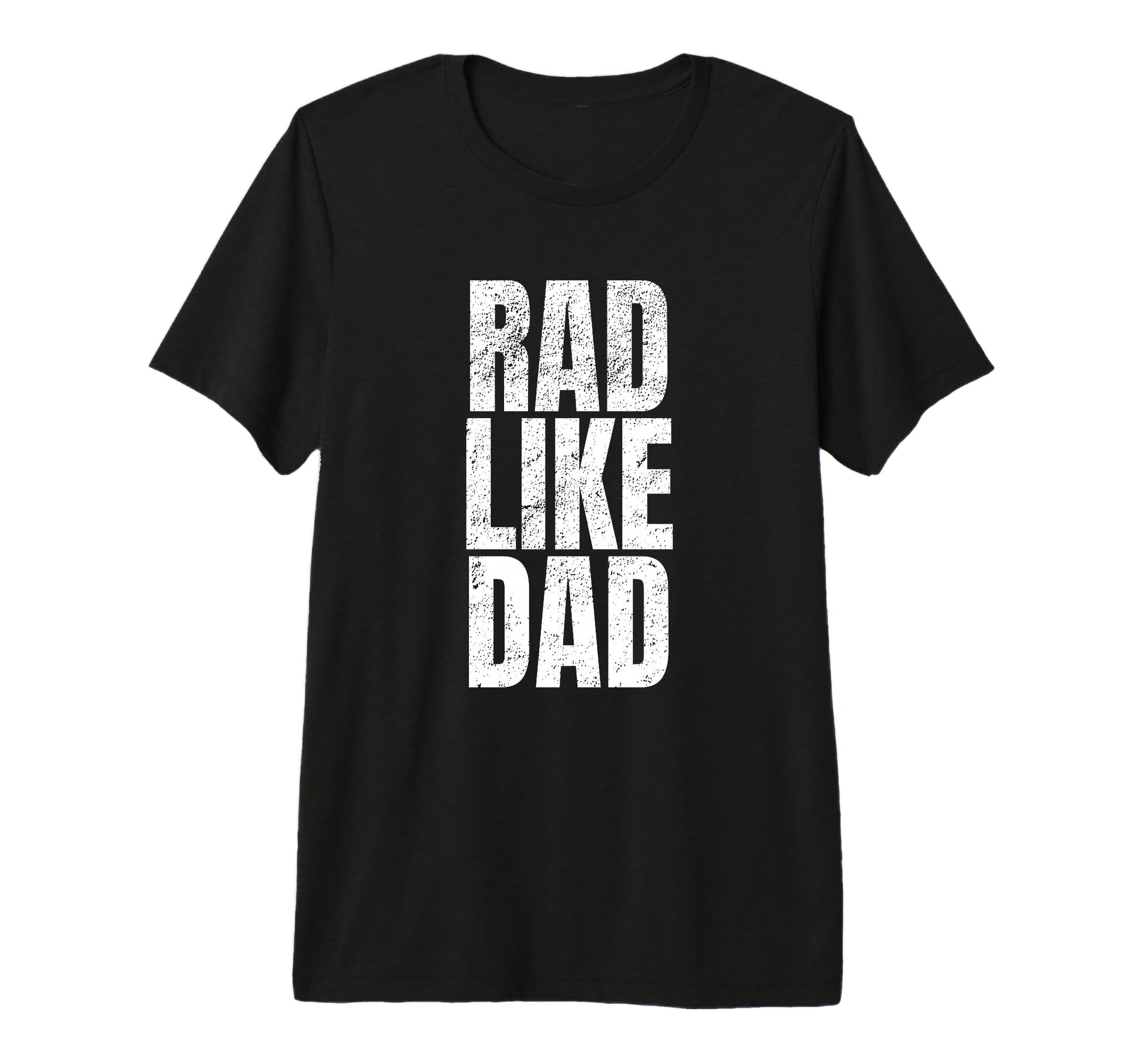 Fun Rad Like Dad Tri Blend T-Shirt - Minimalist Print Men Women - T-Shirt, Sweatshirt, Hoodie