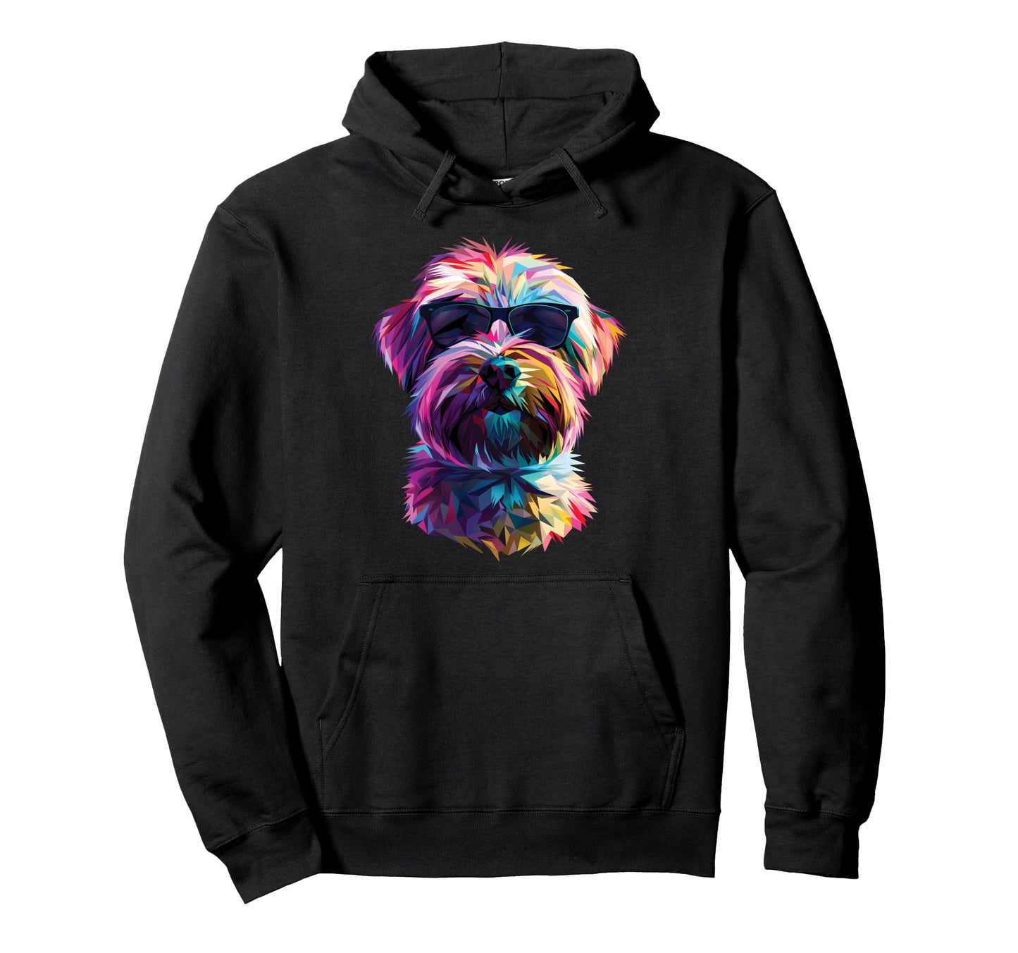 Dog Dad Mom Sunglasses Havanese Hoodie - Graphic Print Men Women - T-Shirt, Sweatshirt, Hoodie