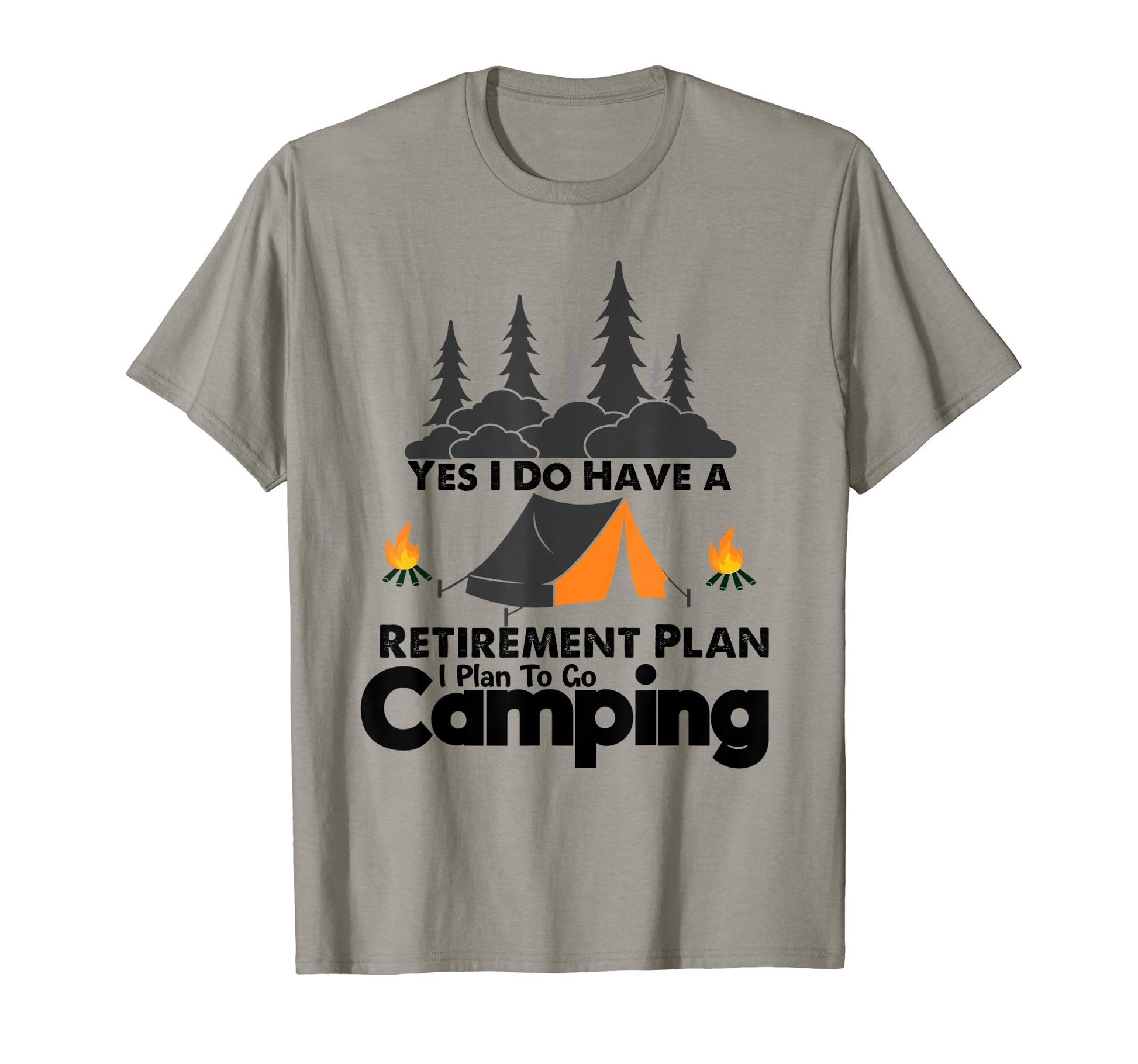Yes I Do Have Retirement Plan I Plan T-Shirt - Minimalist Print for Adults - T-Shirt, Sweatshirt, Hoodie