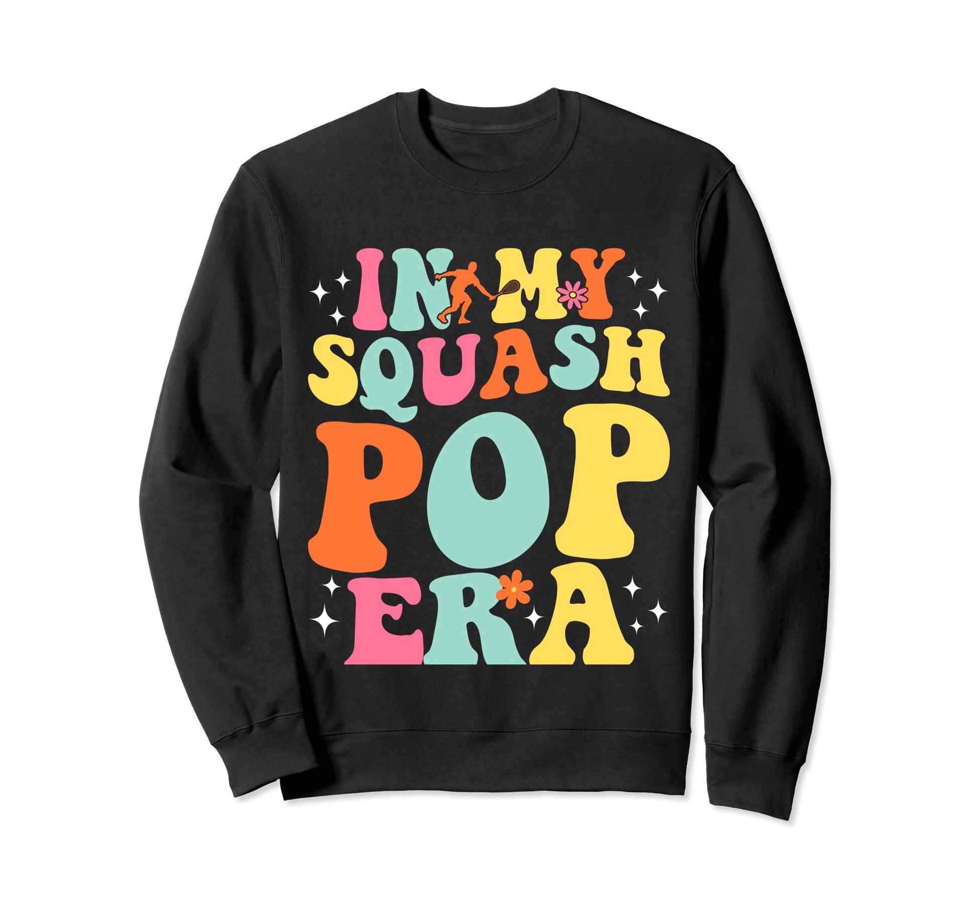 My Squash Pop Era Game Day Groovy Sweatshirt - Aesthetic Graphic for Adults - T-Shirt, Sweatshirt, Hoodie
