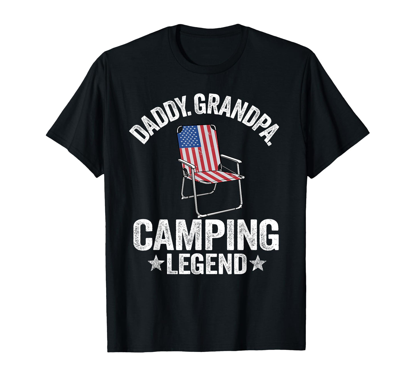 Daddy Grandpa Camping Legend T-Shirt - Fun Novelty Design for Adults - T-Shirt, Sweatshirt, Hoodie