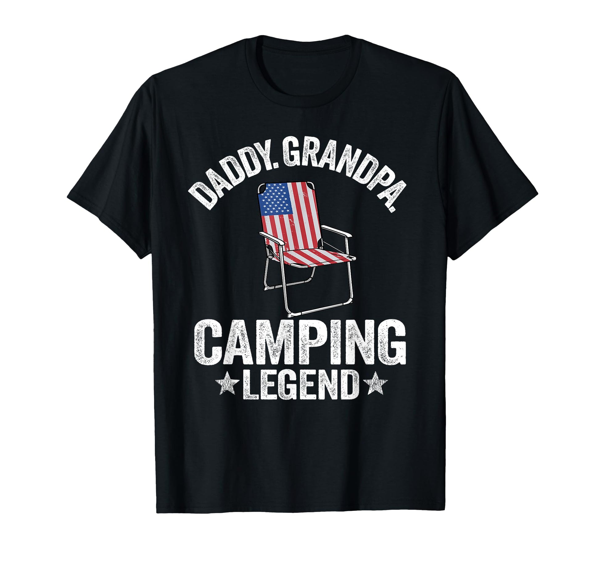 Daddy Grandpa Camping Legend T-Shirt - Fun Novelty Design for Adults - T-Shirt, Sweatshirt, Hoodie