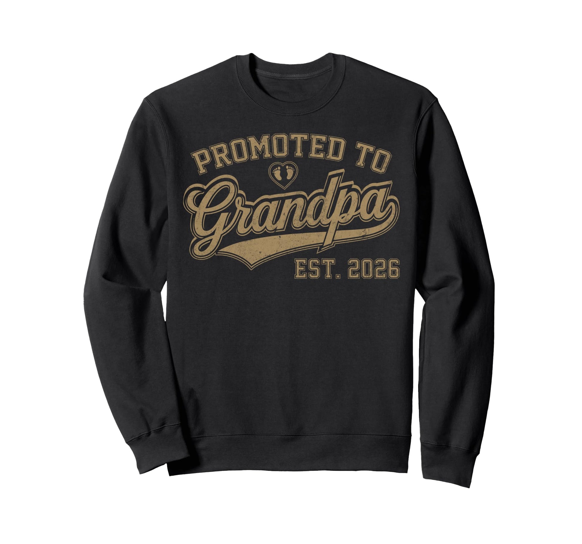 Promoted To Grandpa Est 2026 Sweatshirt - Streetwear Style Men Women - T-Shirt, Sweatshirt, Hoodie